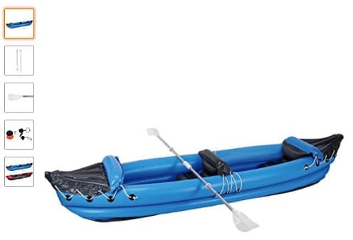 Kayak hinchable biplaza: uno de los kayaks hinchables biplazas más baratos