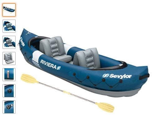 Sevylor Riviera: el kayak que se convierte en mochila